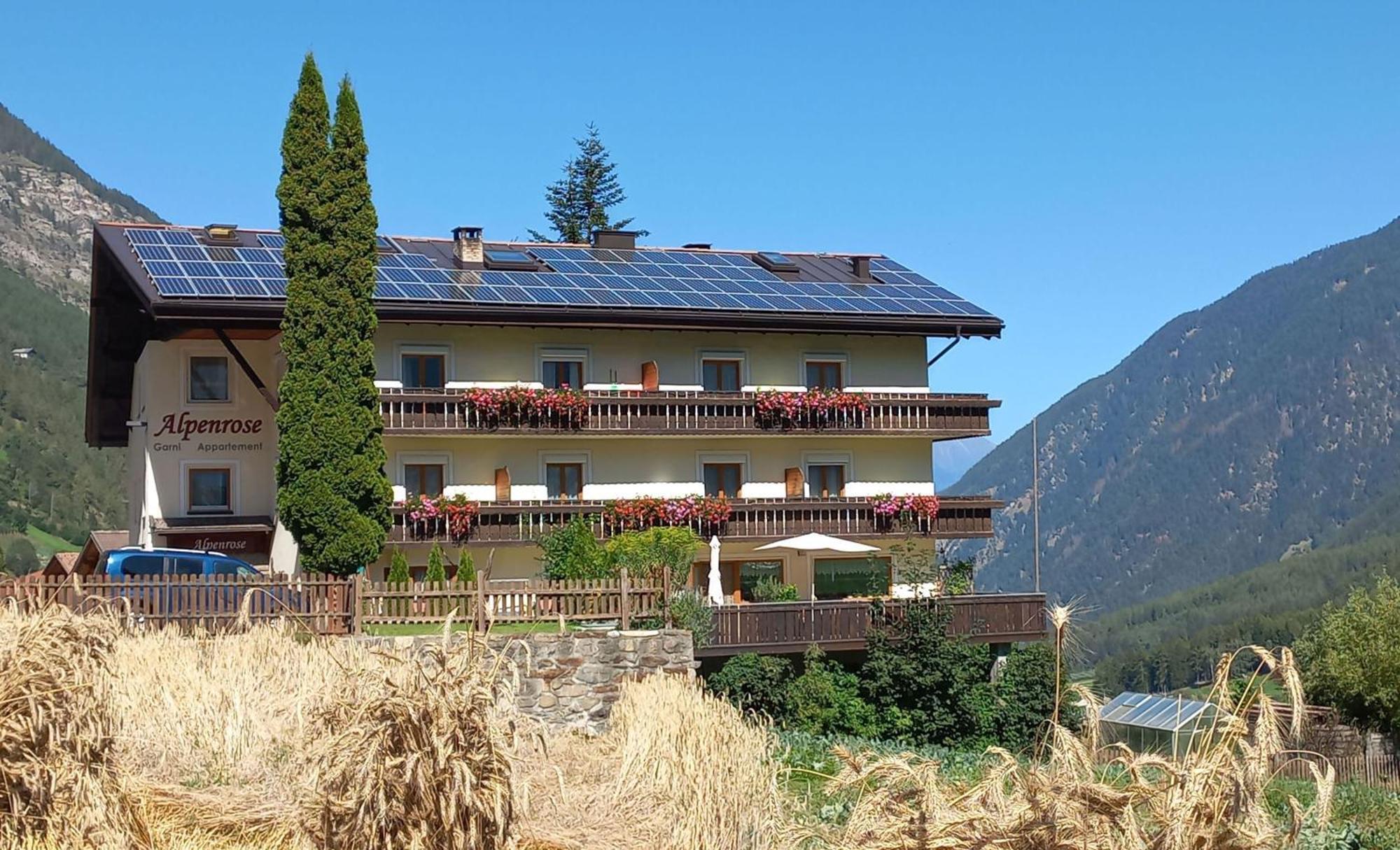 Aparthotel Alpenrose Martell Zewnętrze zdjęcie